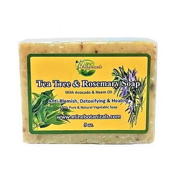 Tea Tree & Rosemary Soap-Live Life Healthy The Herbal Way
