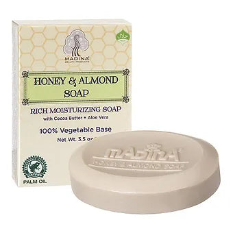 HONEY & ALMOND SOAP Live Life Healthy The Herbal Way