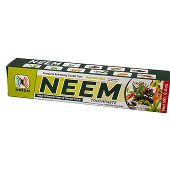 Neem Toothpaste-Live Life Healthy The Herbal Way