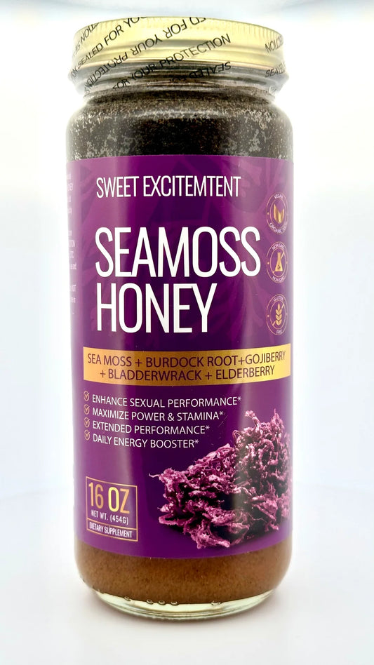 Sea Moss Honey with Burdock Root Live Life Healthy The Herbal Way