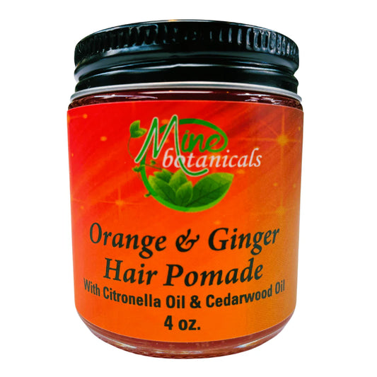 Orange & Ginger Hair Pomade Live Life Healthy The Herbal Way