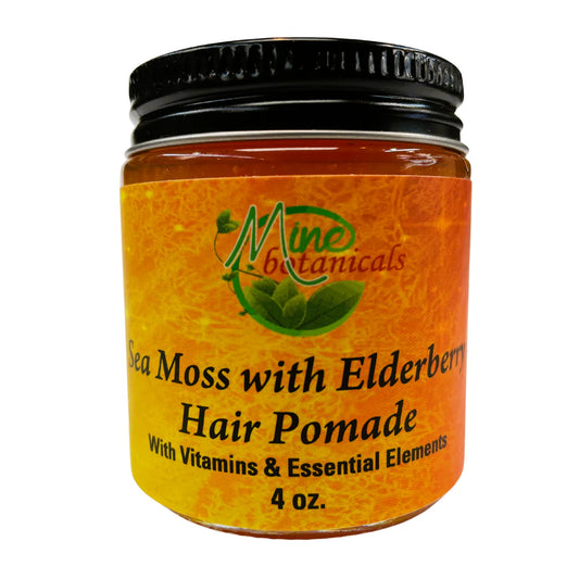 Sea Moss With Elderberry Hair Pomade-Live Life Healthy The Herbal Way