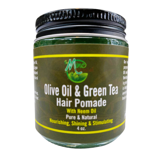 Olive Oil & Green Tea Hair Pomade Live Life Healthy The Herbal Way