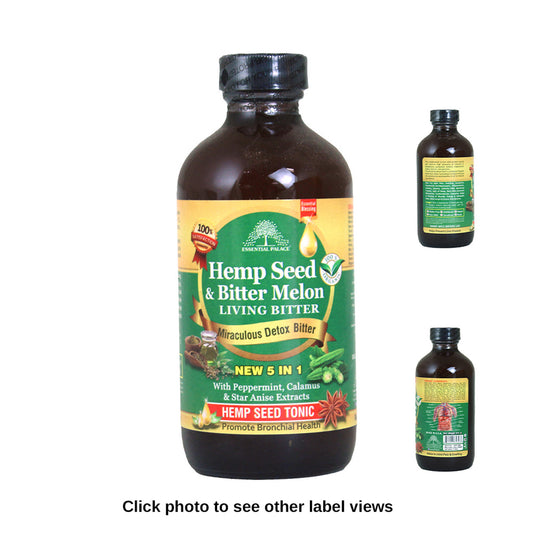 15 Hemp Seed & Melon Living Bitters Live Life Healthy The Herbal Way