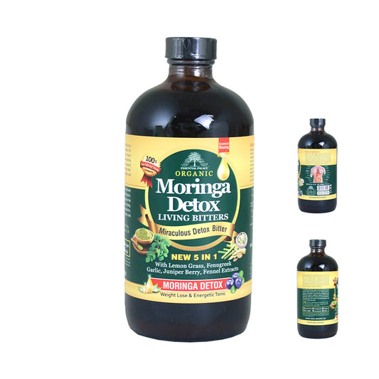 Organic Moringa Detox Bitters Live Life Healthy The Herbal Way