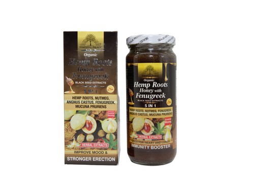 Organic Indian Hemp Roots with Fenugreek Live Life Healthy The Herbal Way