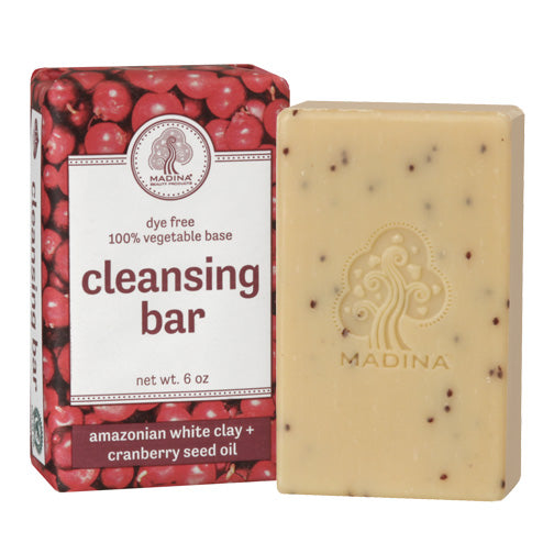 AMAZONIAN WHITE CLAY & CRANBERRY SOAP Live Life Healthy The Herbal Way