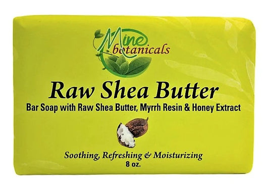 Raw Shea Butter Bar Soap-Live Life Healthy The Herbal Way