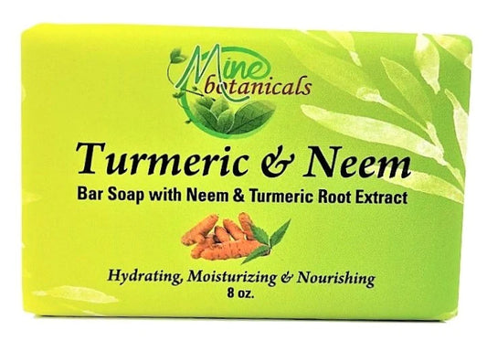 Turmeric & Neem Bar Soap-Live Life Healthy The Herbal Way