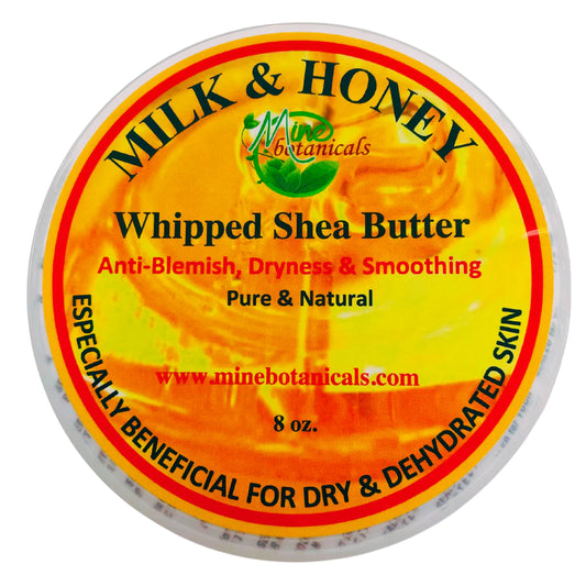 Milk & Honey Whipped Shea Butter Live Life Healthy The Herbal Way