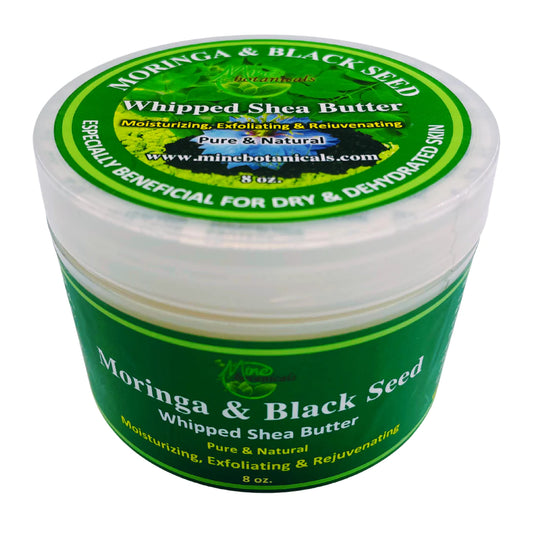 Moringa & Black Seed Whipped Shea Butter Live Life Healthy The Herbal Way