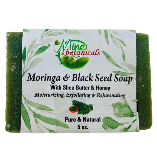 Moringa & Black Seed Handmade Soap Live Life Healthy The Herbal Way