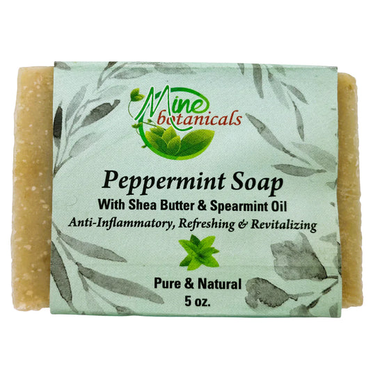 PEPPERMINT HAND MADE SOAP Live Life Healthy The Herbal Way