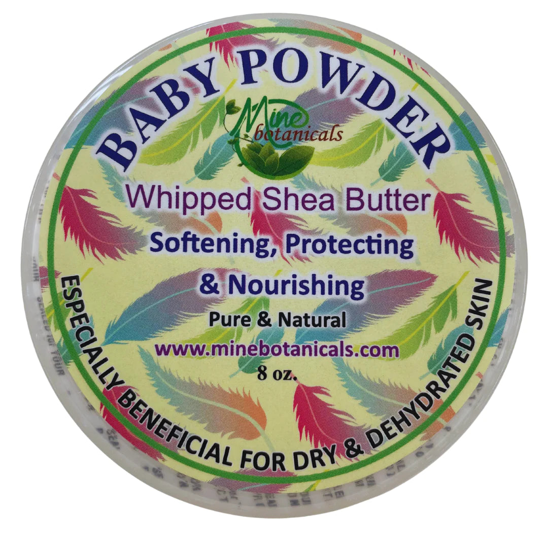 Baby Powder Whipped Shea Butter Live Life Healthy The Herbal Way