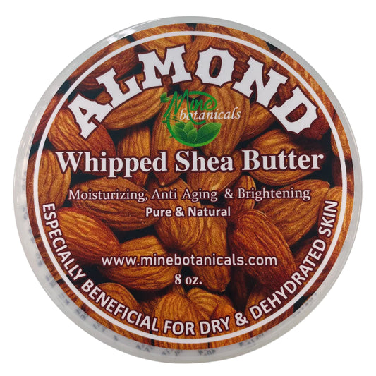 Almond Whipped Shea Butter Live Life Healthy The Herbal Way