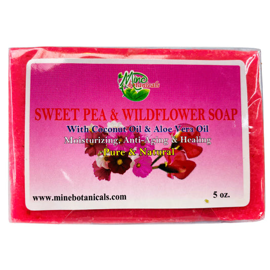 SWEET PEA & WILDFLOWER Handmade SOAP-Live Life Healthy The Herbal Way