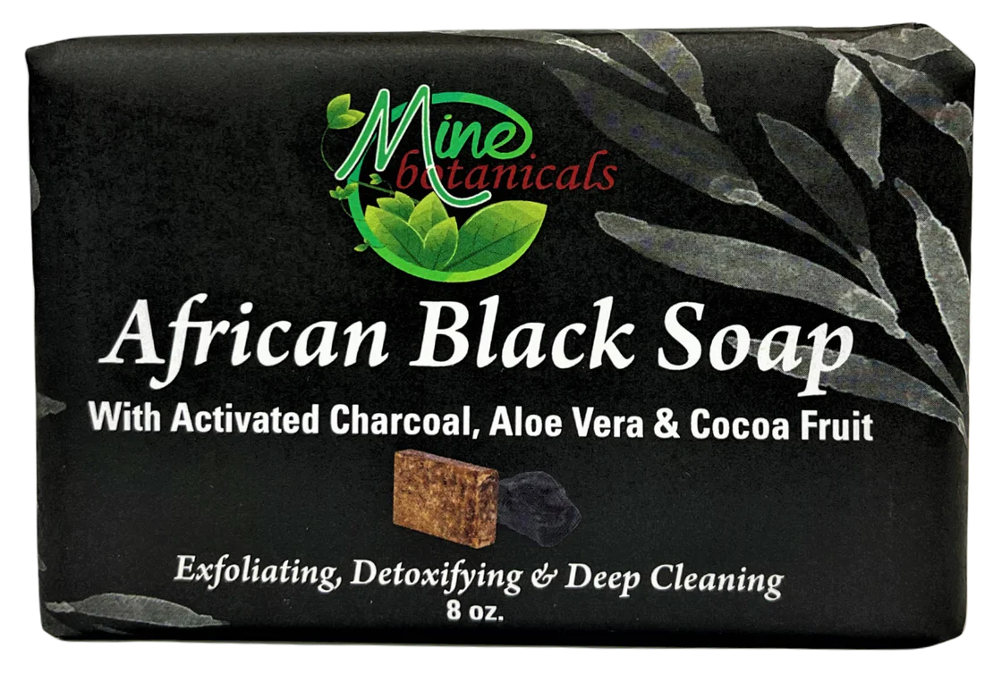 African Black Bar Soap Live Life Healthy The Herbal Way