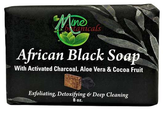 African Black Bar Soap Live Life Healthy The Herbal Way