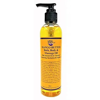 Mango Butter Bath, Body & Massage Oil Live Life Healthy The Herbal Way