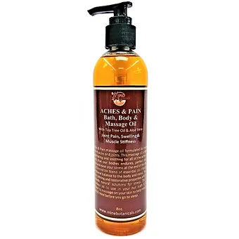 Aches & Pain Bath, Body & Massage Oil Live Life Healthy The Herbal Way
