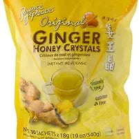Ginger Honey Crystals (bag) Live Life Healthy The Herbal Way
