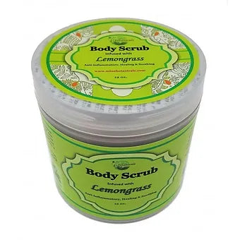 Body Scrub Infused with Lemongrass Live Life Healthy The Herbal Way