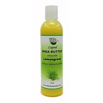 Liquid Shea Butter Infused With Lemongrass Live Life Healthy The Herbal Way