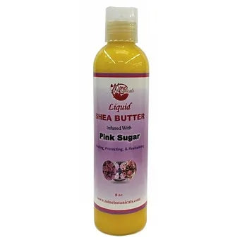 Liquid Shea Butter Infused With Pink Sugar Live Life Healthy The Herbal Way