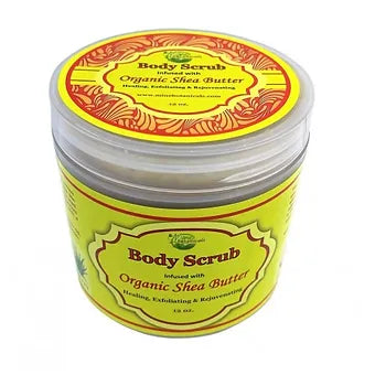 Body Scrub Infused with Organic Shea Butter Live Life Healthy The Herbal Way