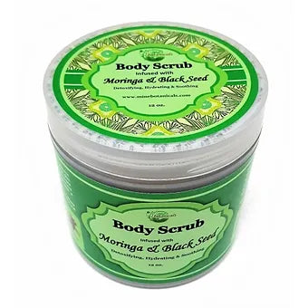 Body Scrub Infused with Moringa & Black Seed Live Life Healthy The Herbal Way
