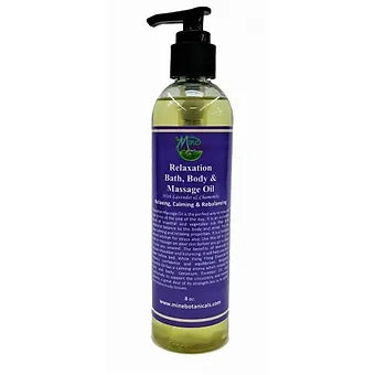 Relaxation Bath, Body & Massage Oil-Live Life Healthy The Herbal Way