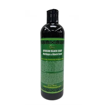 African Black Soap With Moringa & Black Seed Live Life Healthy The Herbal Way