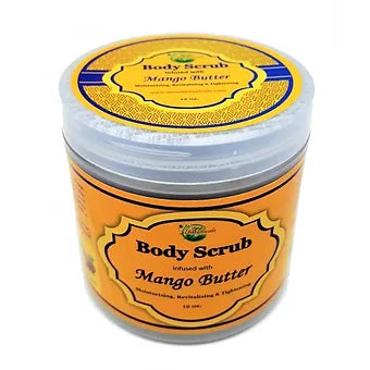 Body Scrub Infused with Mango Butter Live Life Healthy The Herbal Way